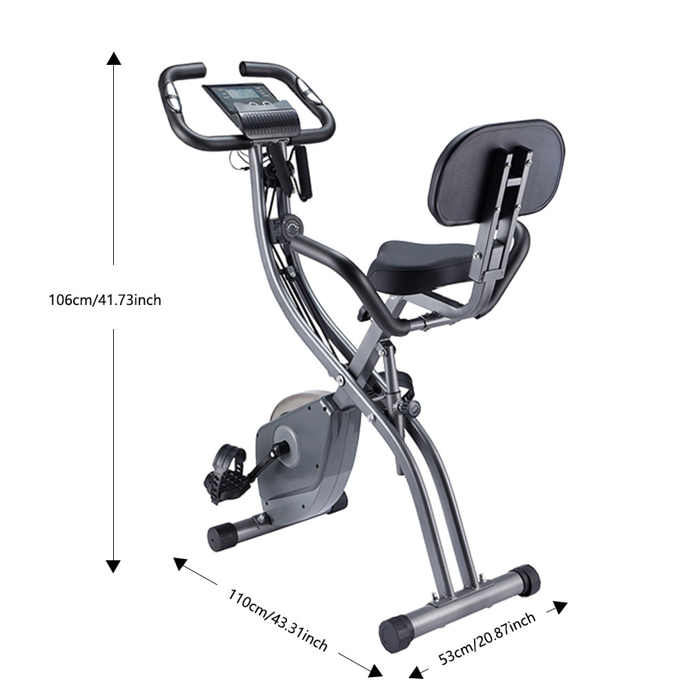 高品質折りたたみ式自転車フィットネス機器、家庭用磁気抵抗エク - Exercise Bike Magnetic Resistance のレビューと価格