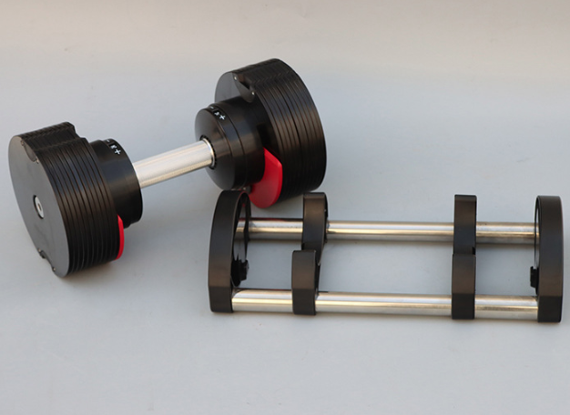 調整可能な36kg電気メッキ鋼板ダンベルセット1.5kg刻み - Adjustable Dumbbell Pair 40Kg のレビューと価格
