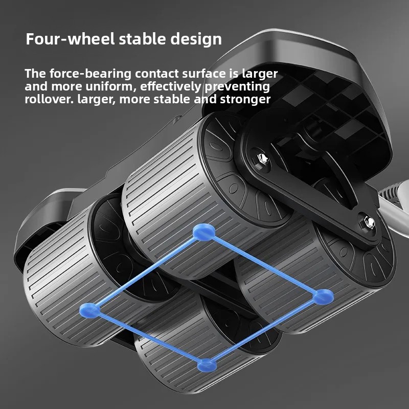 四輪エルボーサポートアブローラー回転式トレーナー フラットサ - Ab Roller Wheel With Elbow Support のレビューと価格