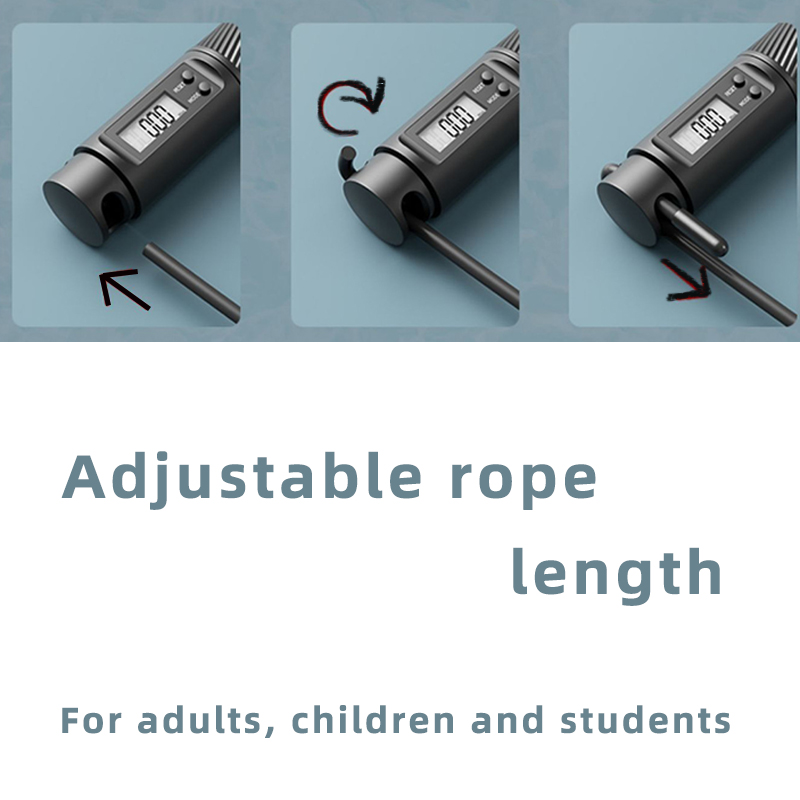 カウンター付きスマートジャンプロープ、デジタルカロリーカウン - Smart Jump Rope Digital Counter のレビューと価格