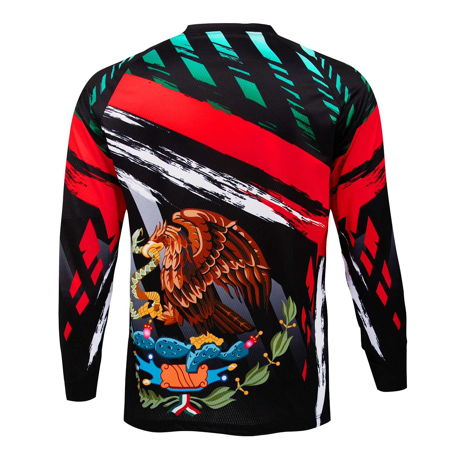 メキシコ製、ダウンヒルサイクリング用長袖Tシャツ、バイク用ト - Cycling のレビューと価格