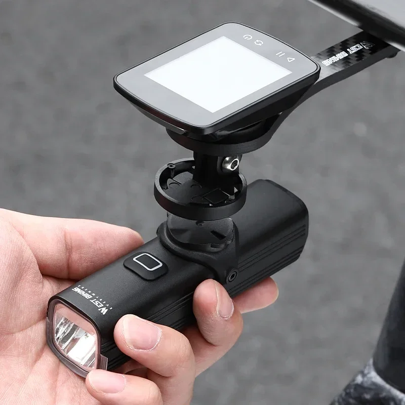 WEST BIKING 自転車用クイックリリース式ヘッドライ - Rechargeable Bicycle Headlight 1000 Lumen のレビューと価格